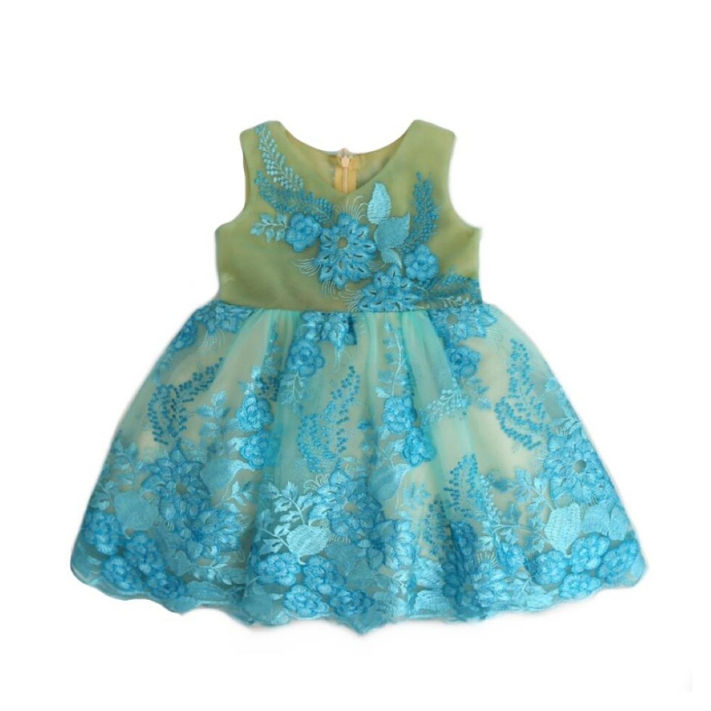 Teal dress
